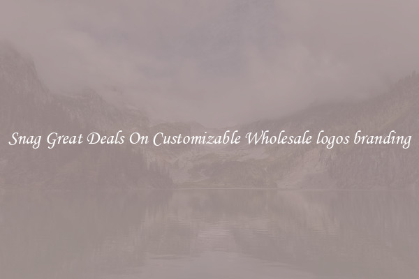 Snag Great Deals On Customizable Wholesale logos branding