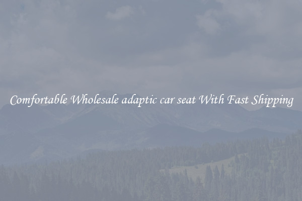 Comfortable Wholesale adaptic car seat With Fast Shipping